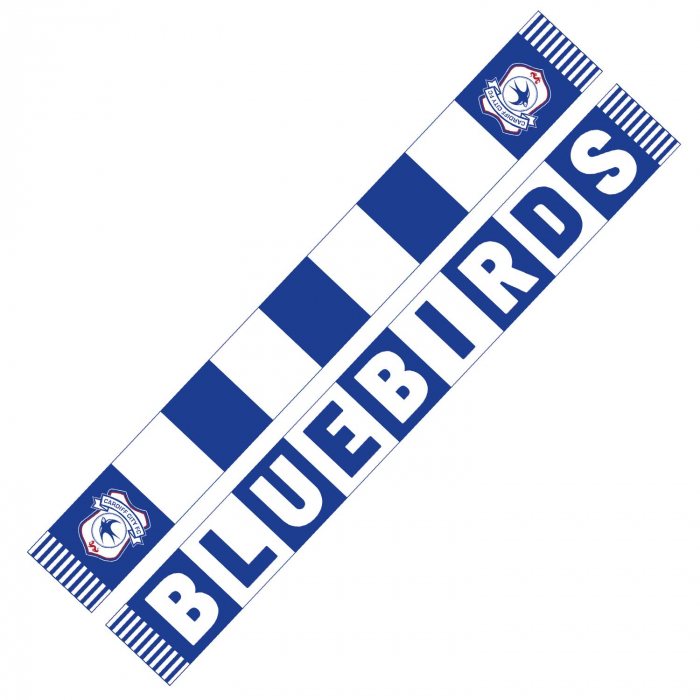 BLUEBIRDS BAR SCARF