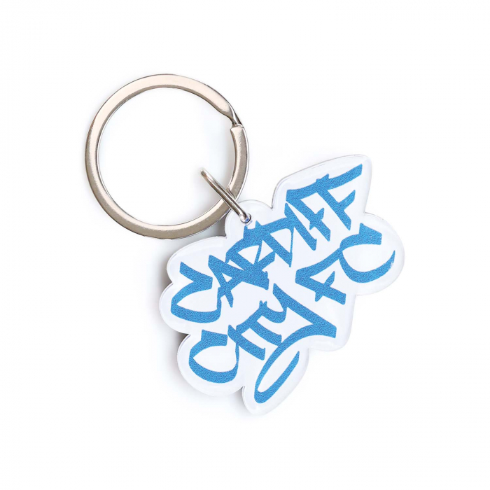 MURWALLS CARDIFF CITY KEYRING