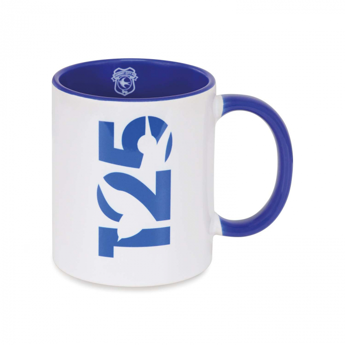 WHITE BLUEBIRD 125 MUG